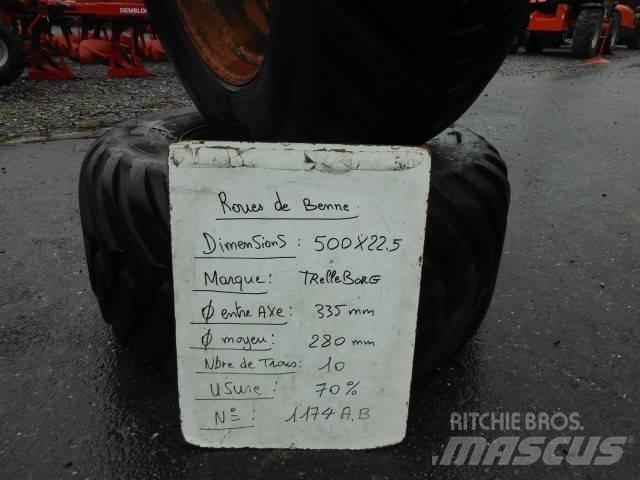 Trelleborg 500/22.5 轮胎、车轮、轮圈