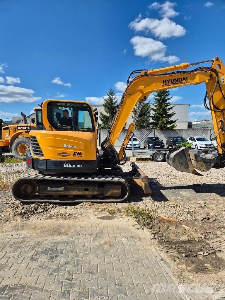 Hyundai R 80 CR-9A 中型挖掘机