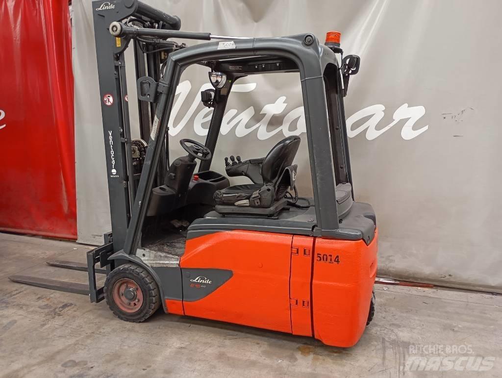 Linde E 16 电动叉车