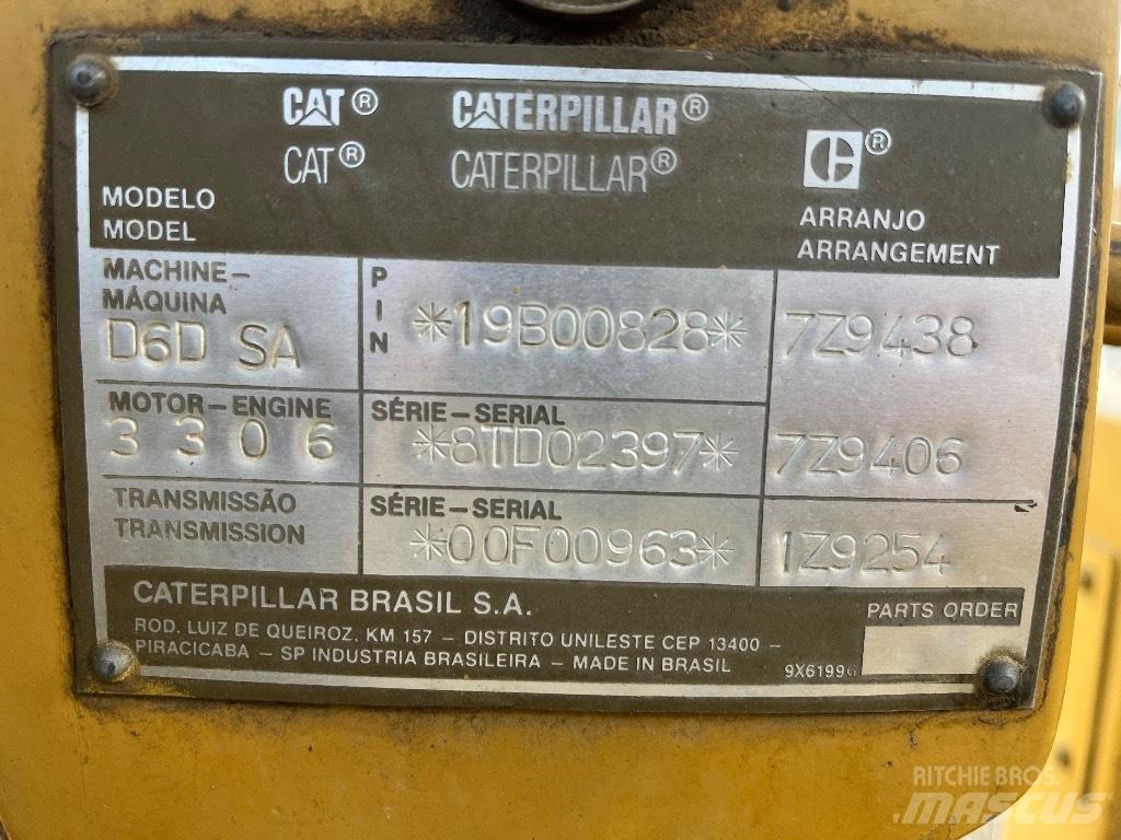 CAT D 6 拖拉机/农用车