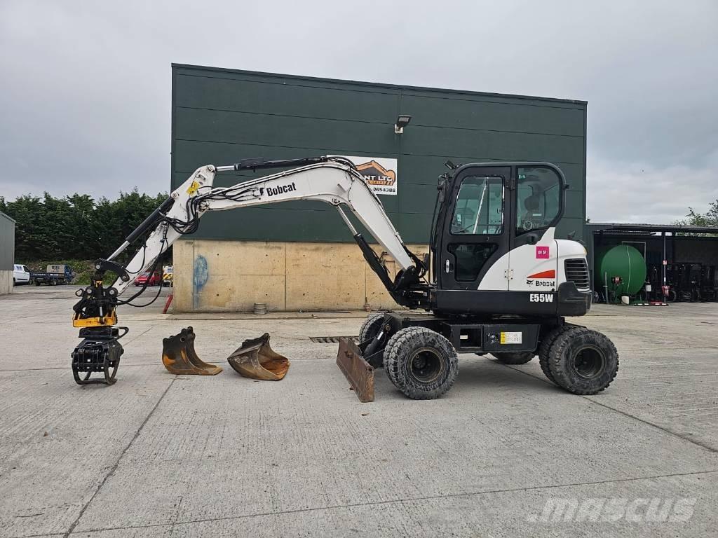 Bobcat E 55 W 轮式挖掘机