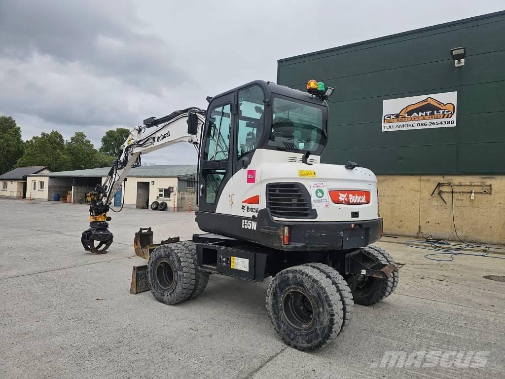 Bobcat E 55 W 轮式挖掘机