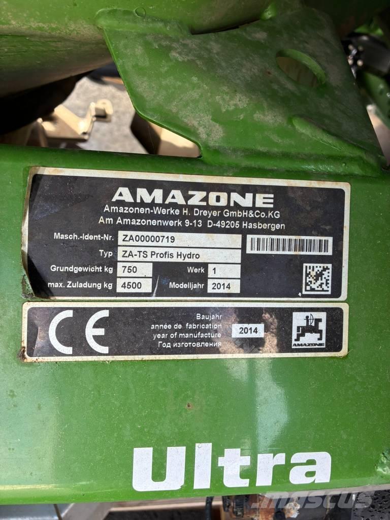 Amazone Za-ts 4200 矿物肥料撒播机