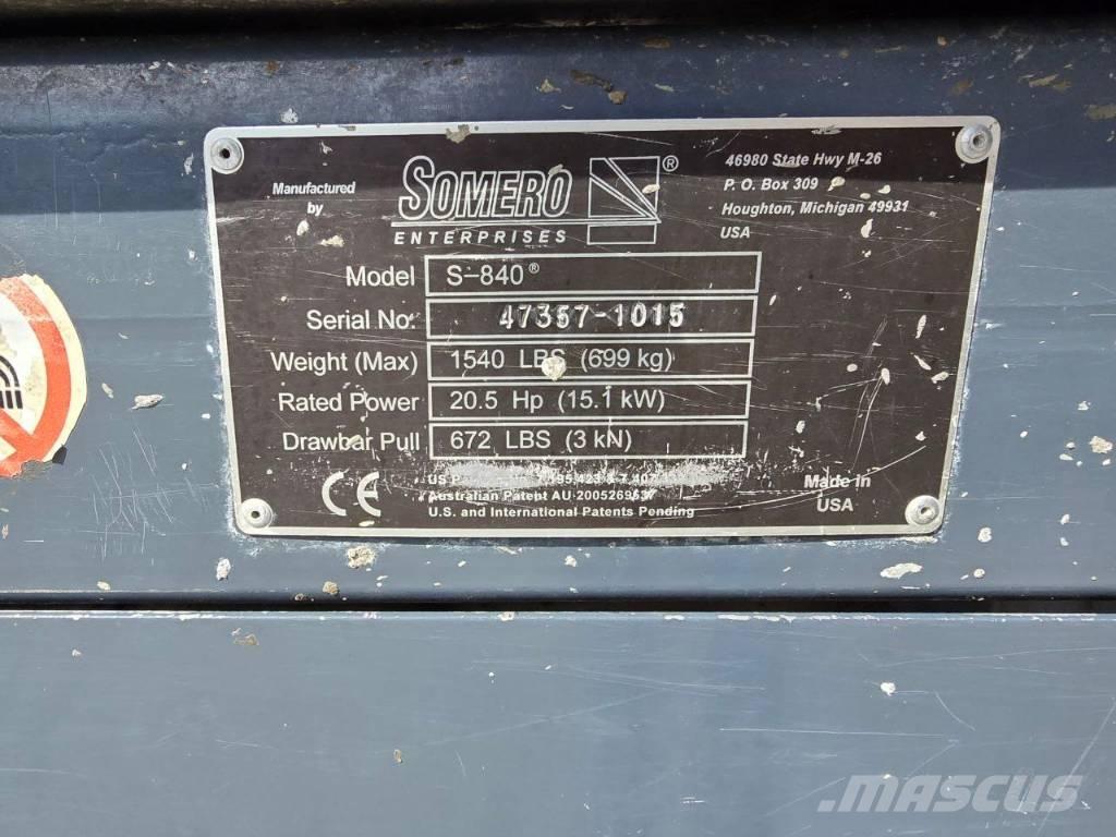 Somero S840 混凝土浇灌吊杆