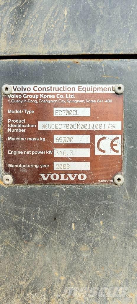 Volvo EC 700 C L 履带挖掘机