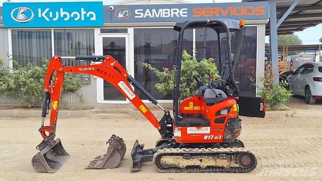Kubota U 17-3a 小型挖掘机