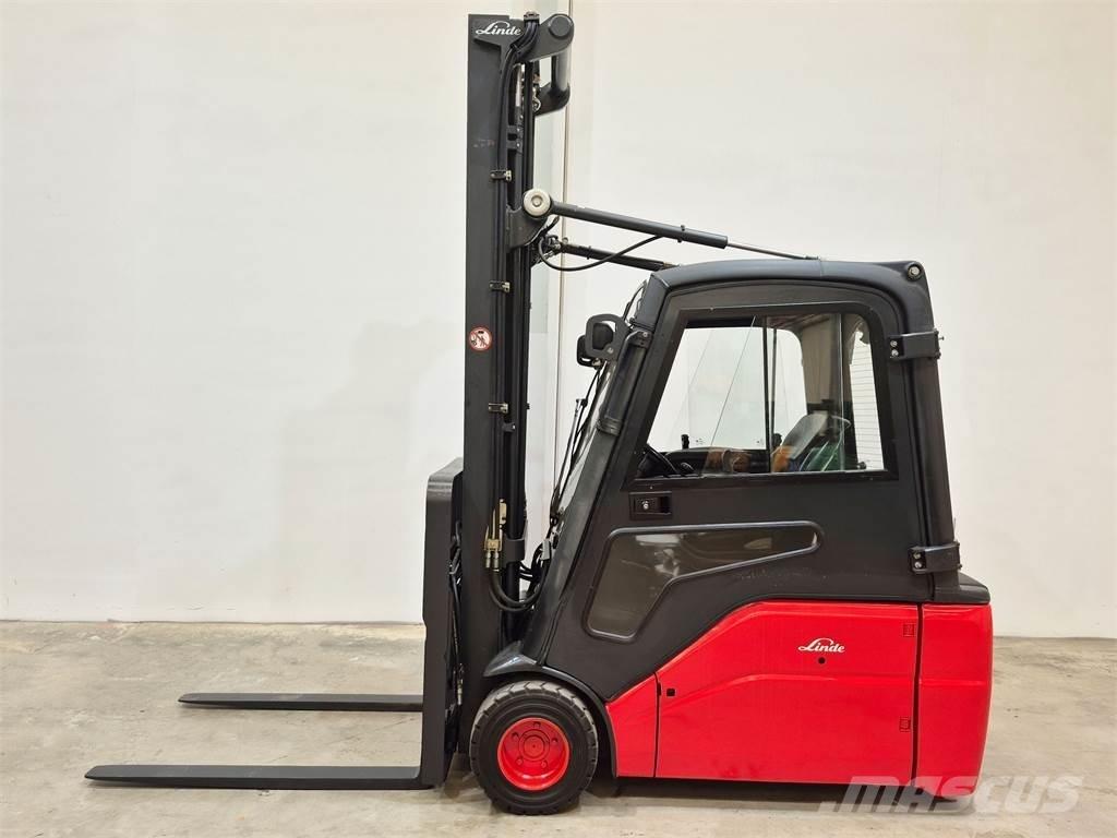 Linde E20L 01 386 电动叉车