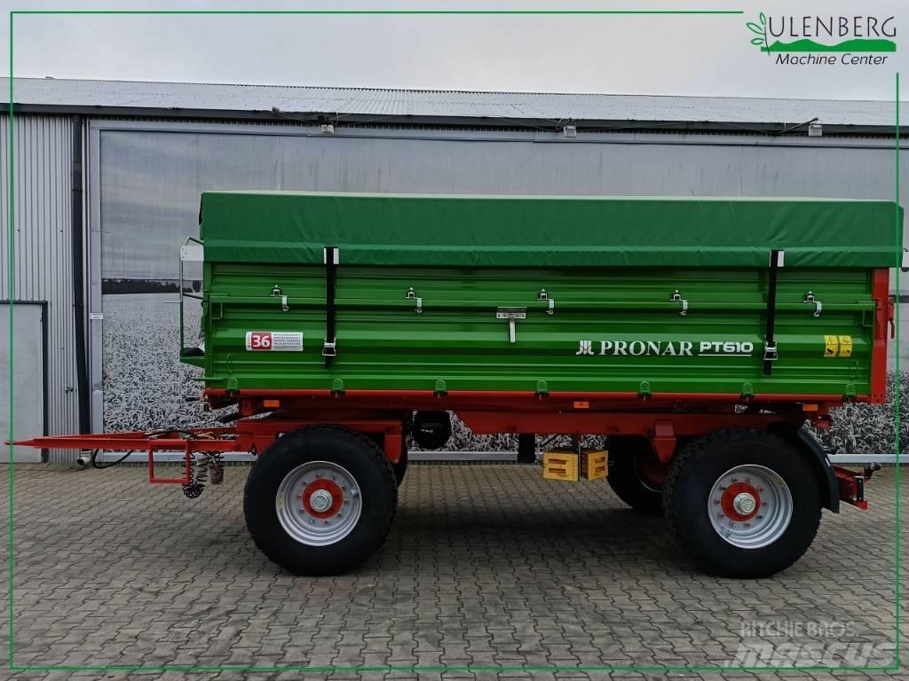 Pronar PT 610 箱式拖车