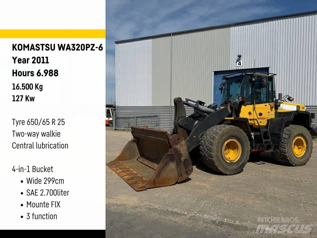 Komatsu WA320PZ-6 轮式装载机