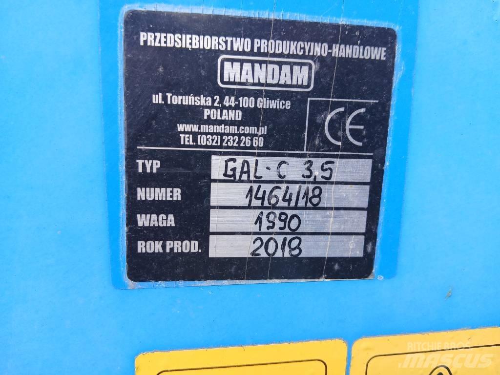 Mandam GAL C 3,5 圆盘耙