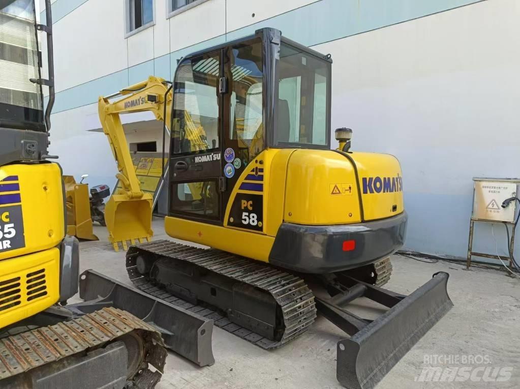 Komatsu pc58 小型挖掘机