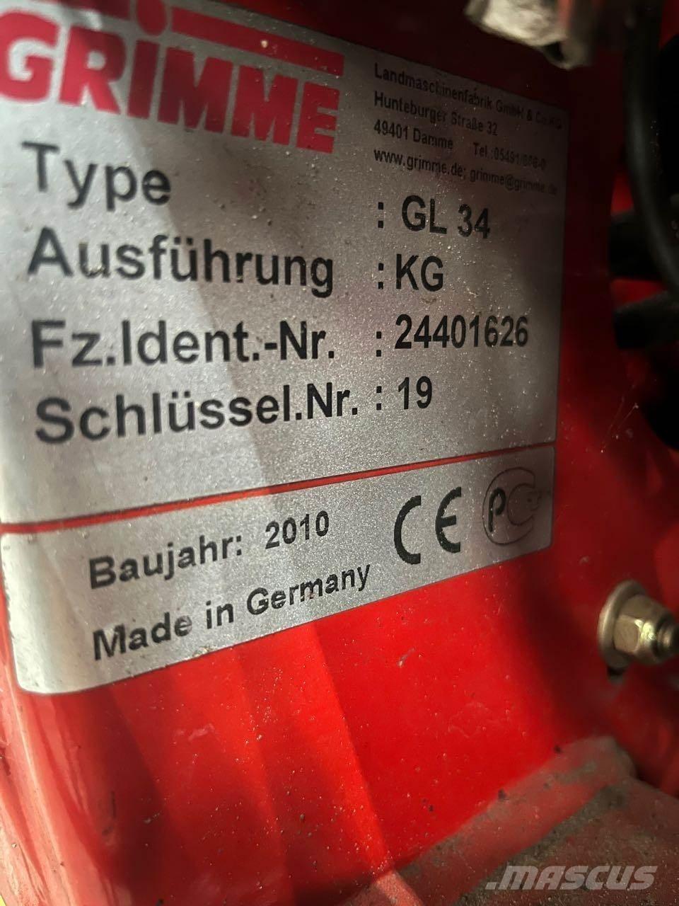 Grimme GL 34 K 马铃薯播种机