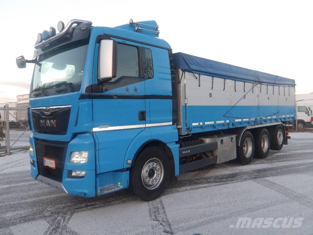 MAN TGX 35.560 8x4 农用/粮食运输车