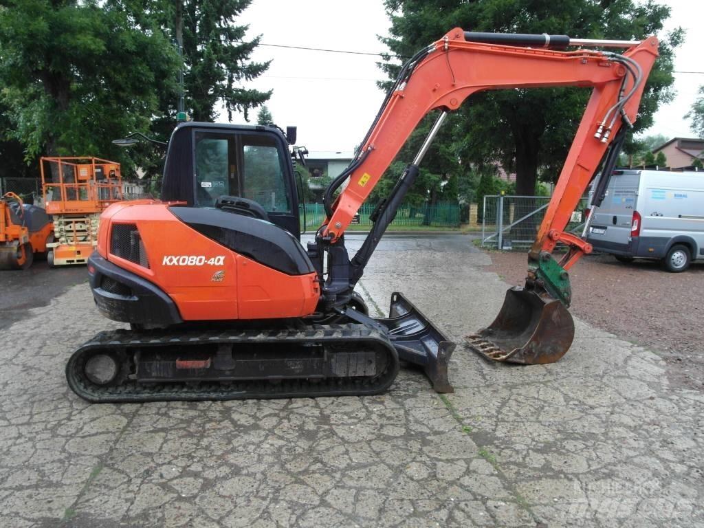 Kubota KX 080-4 中型挖掘机