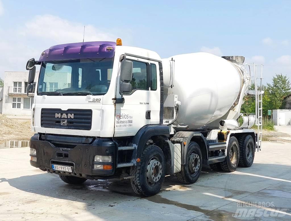 MAN TGA 35.390 混凝土搅拌车