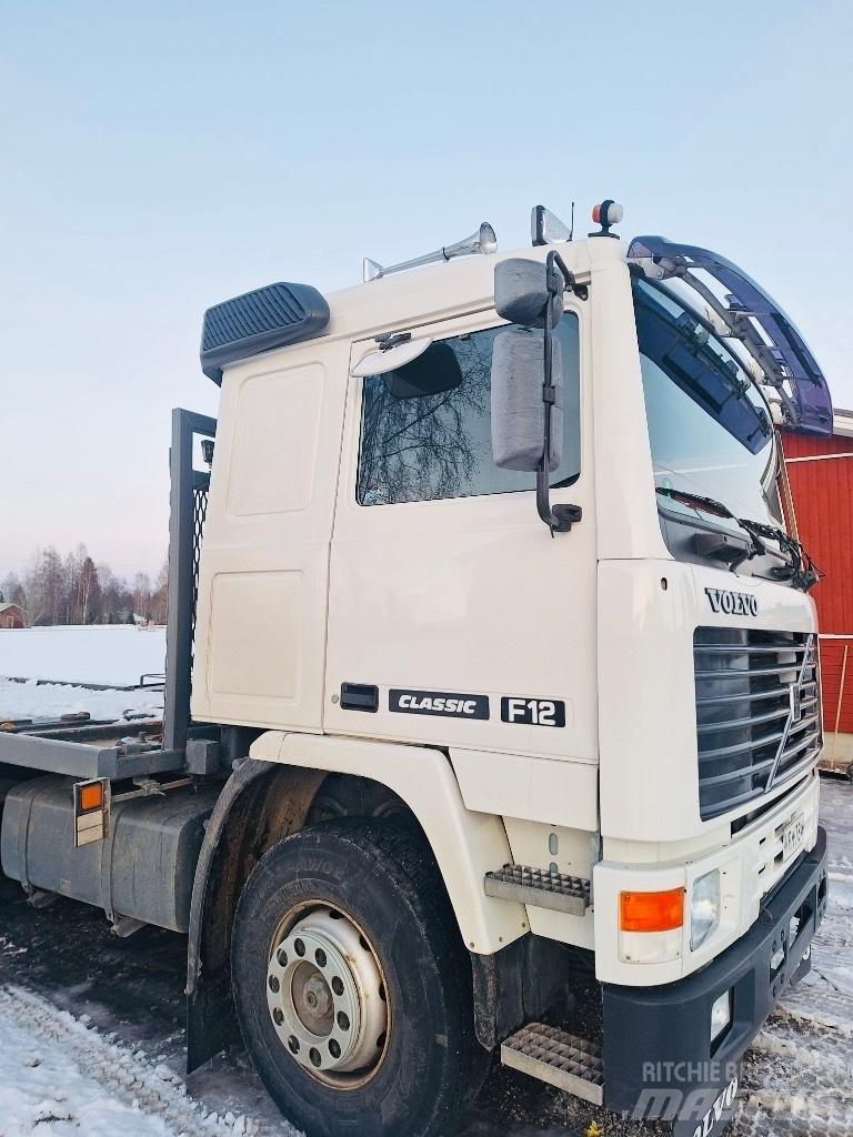 Volvo F 12 平板栏板货车