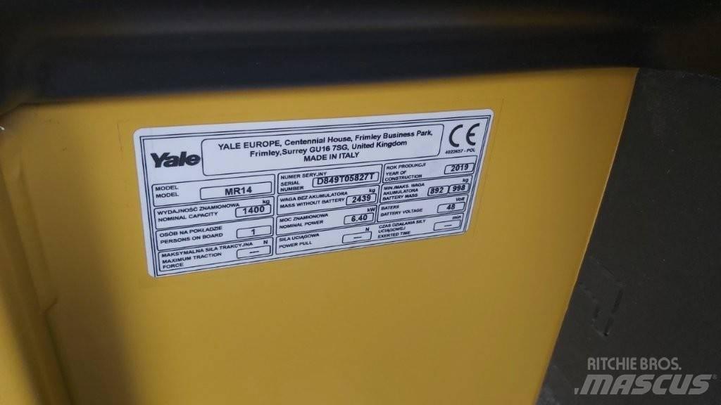 Yale MR14 前移式叉车