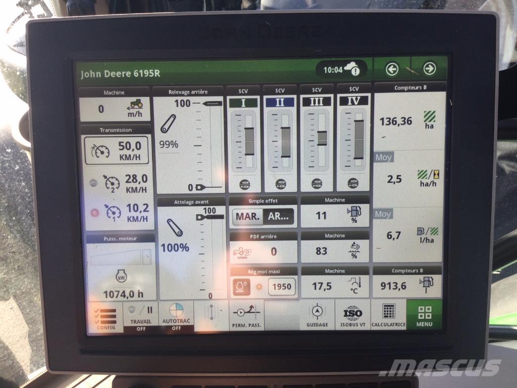 John Deere 6195R 拖拉机/农用车