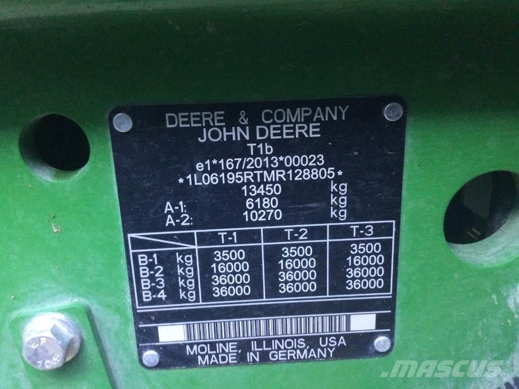 John Deere 6195R 拖拉机/农用车