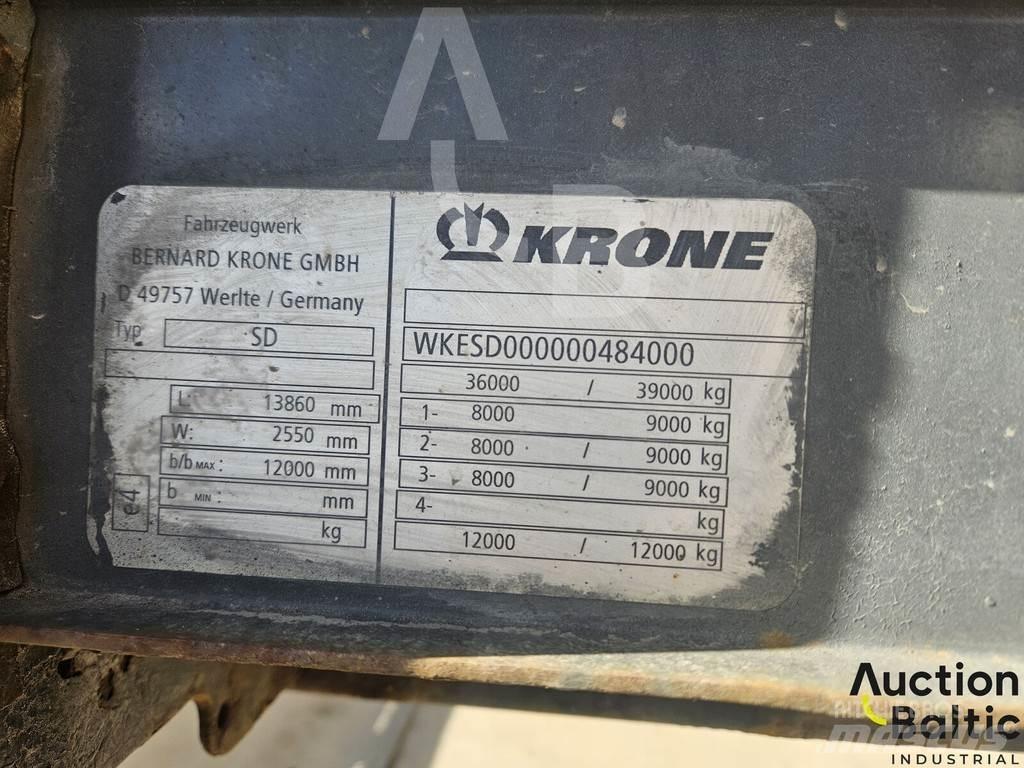 Krone SD 侧帘半挂车