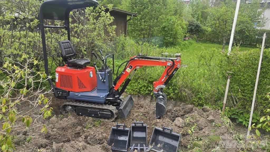  Minigrävmaskin 800kg 小型挖掘机