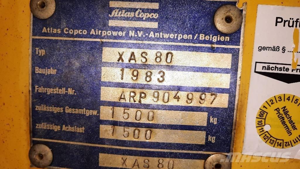 Atlas Copco XAS 80 压缩机