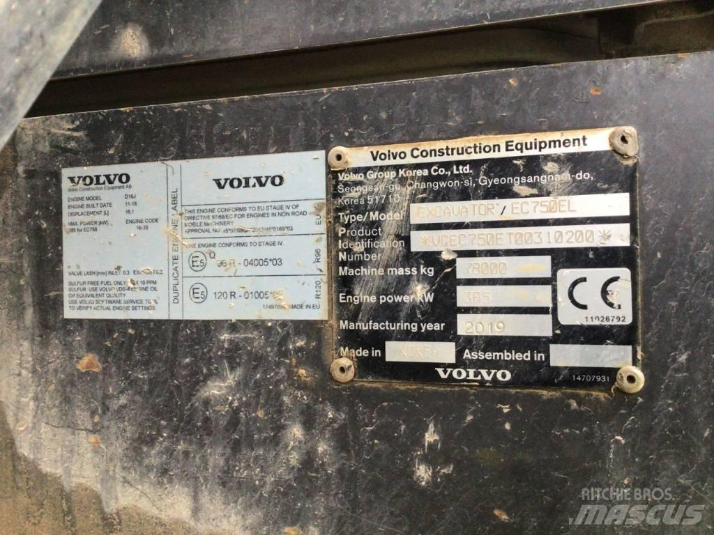 Volvo EC 750 E 履带挖掘机