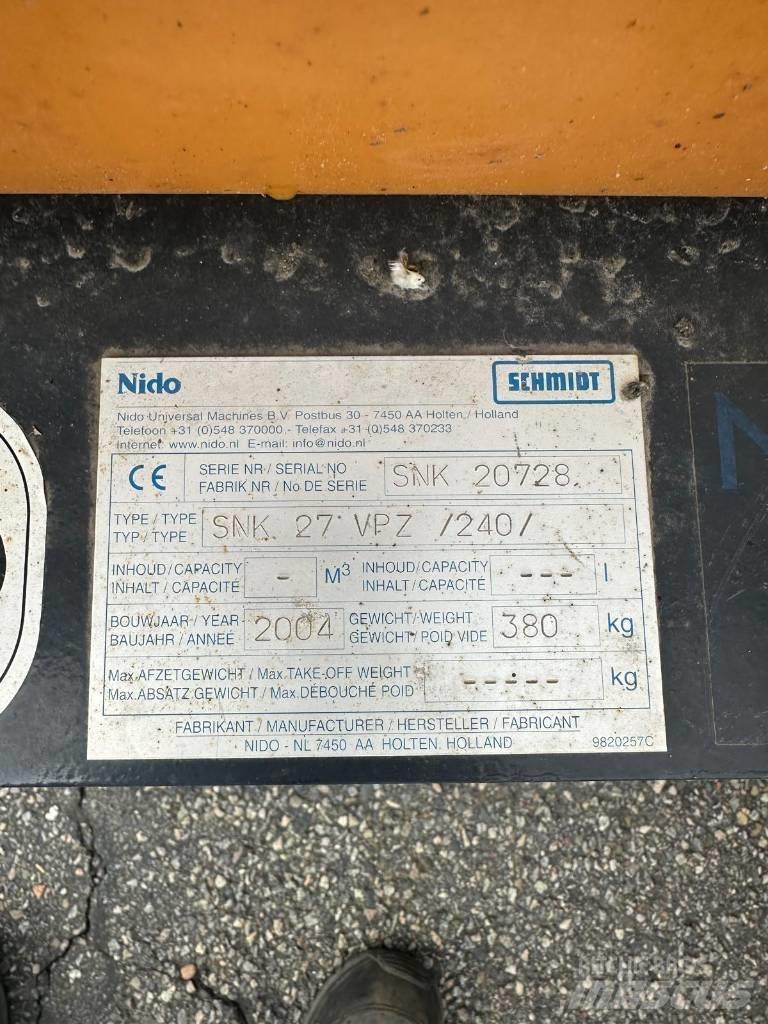 Nido SNK 27 VPZ 推雪机