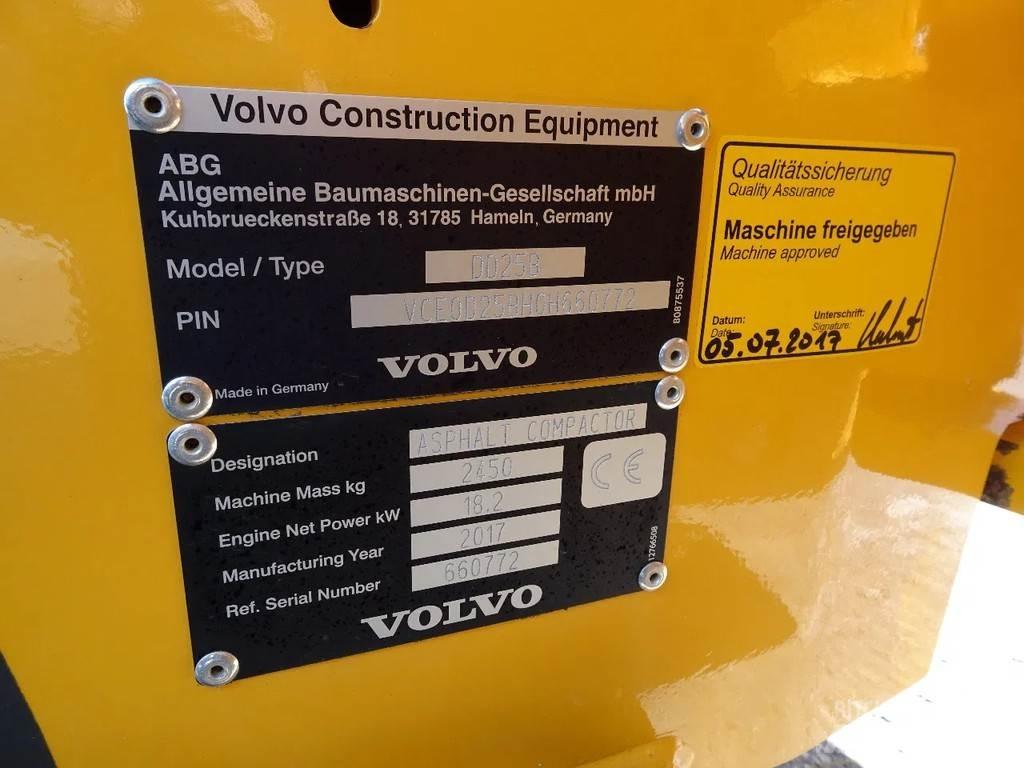 Volvo DD25B 双轮压路机