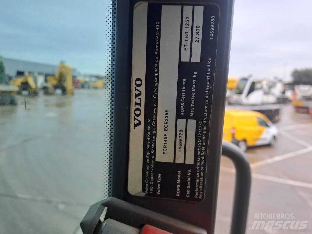 Volvo ECR235EL 履带挖掘机