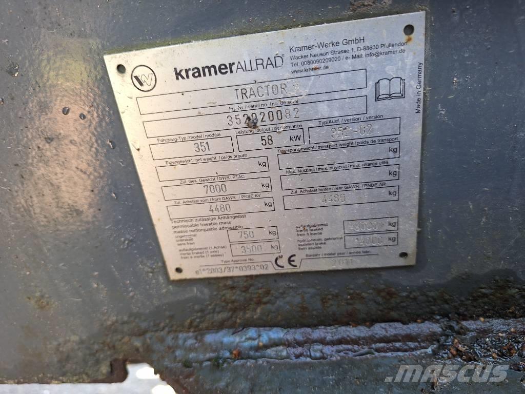 Kramer-allrad 780 轮式装载机