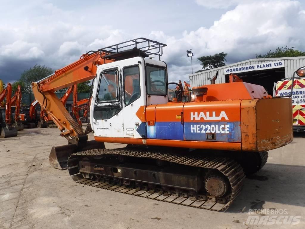 Halla HE220LCE 履带挖掘机