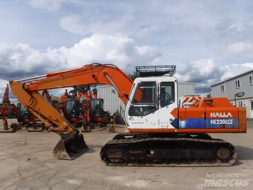 Halla HE220LCE 履带挖掘机