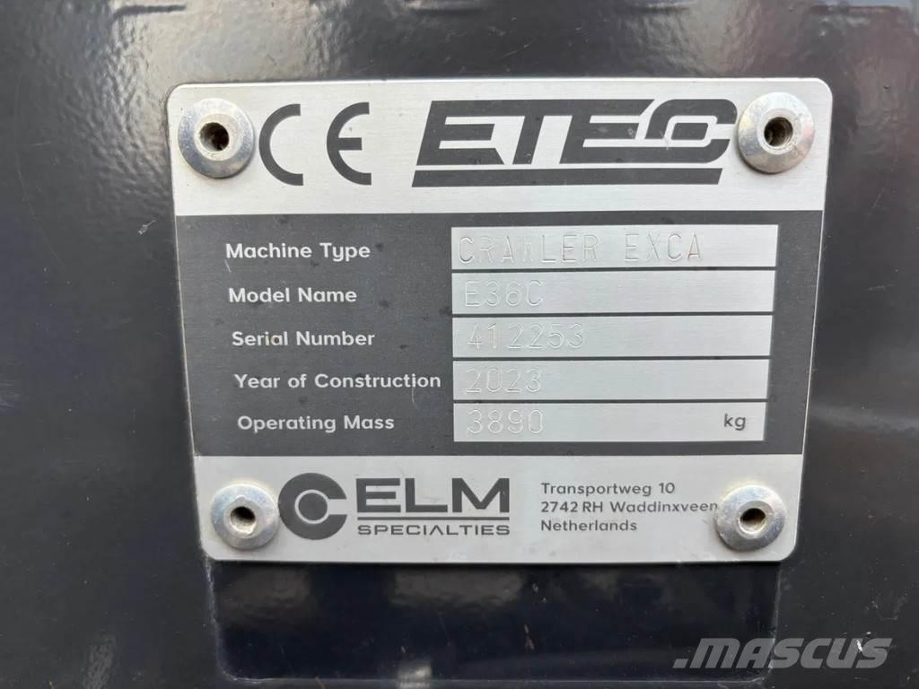 Etec E36C 小型挖掘机
