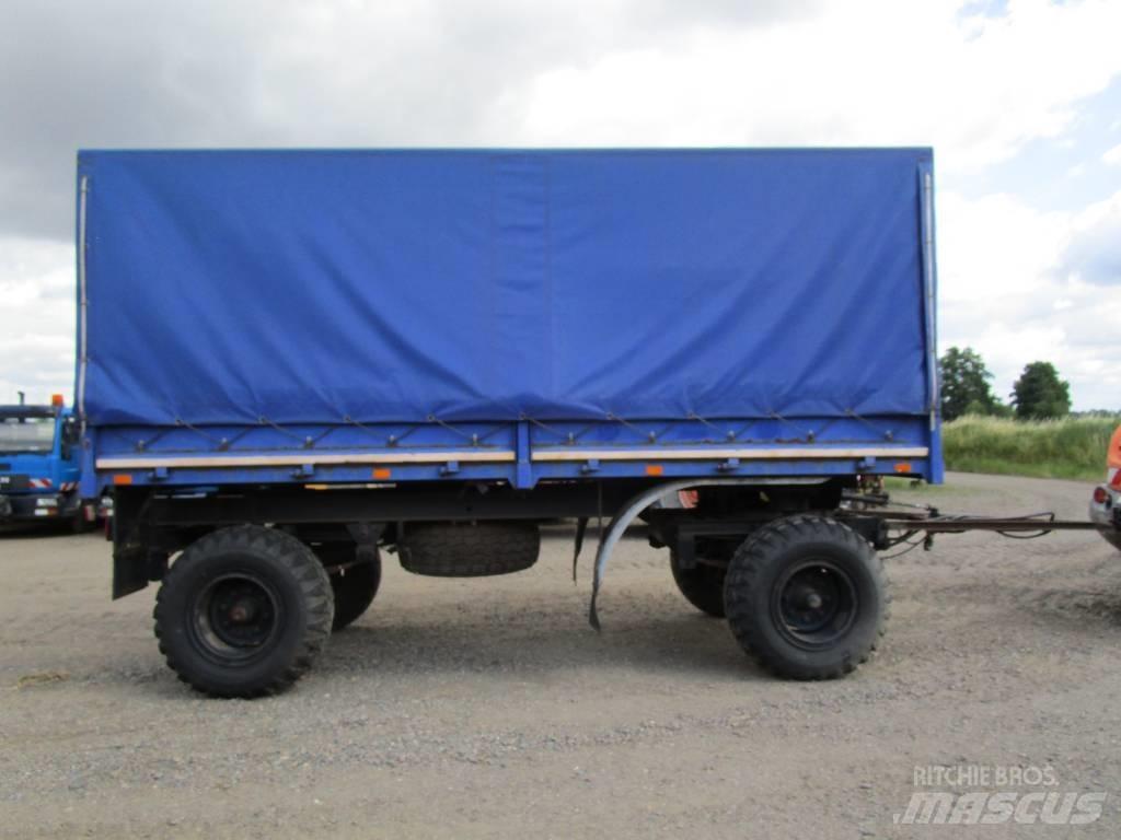 Werdau HW 80 , HL 5002 自卸半挂车