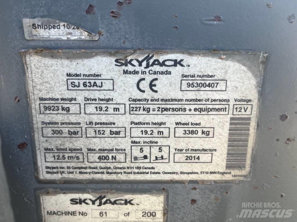SkyJack SJ 63 AJ 曲臂高空工作平台