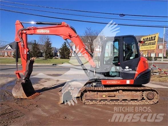 Kubota KX080-4 履带挖掘机