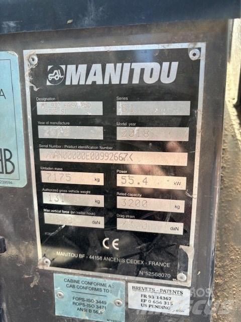 Manitou MT 932 伸缩臂叉装车|叉装车
