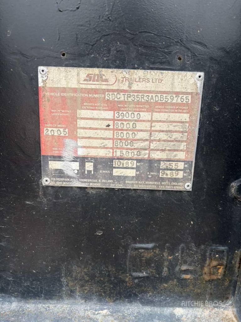 SDC Trailers LTD 侧帘半挂车