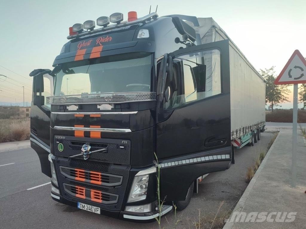Volvo FH 500 平板栏板货车