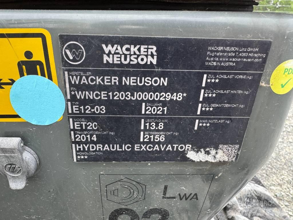 Wacker Neuson ET20 履带挖掘机