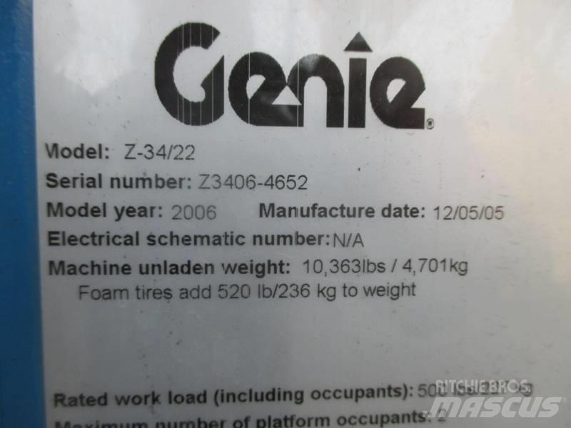 Genie Z 34/22 RT 曲臂高空工作平台