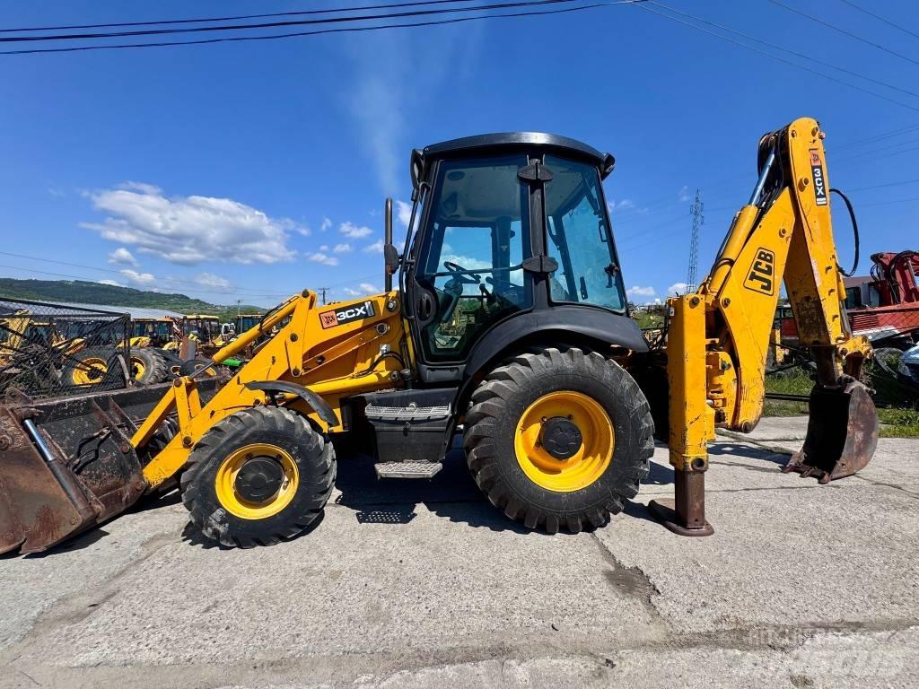 JCB 3CX, JOYSTICK 反铲装载机