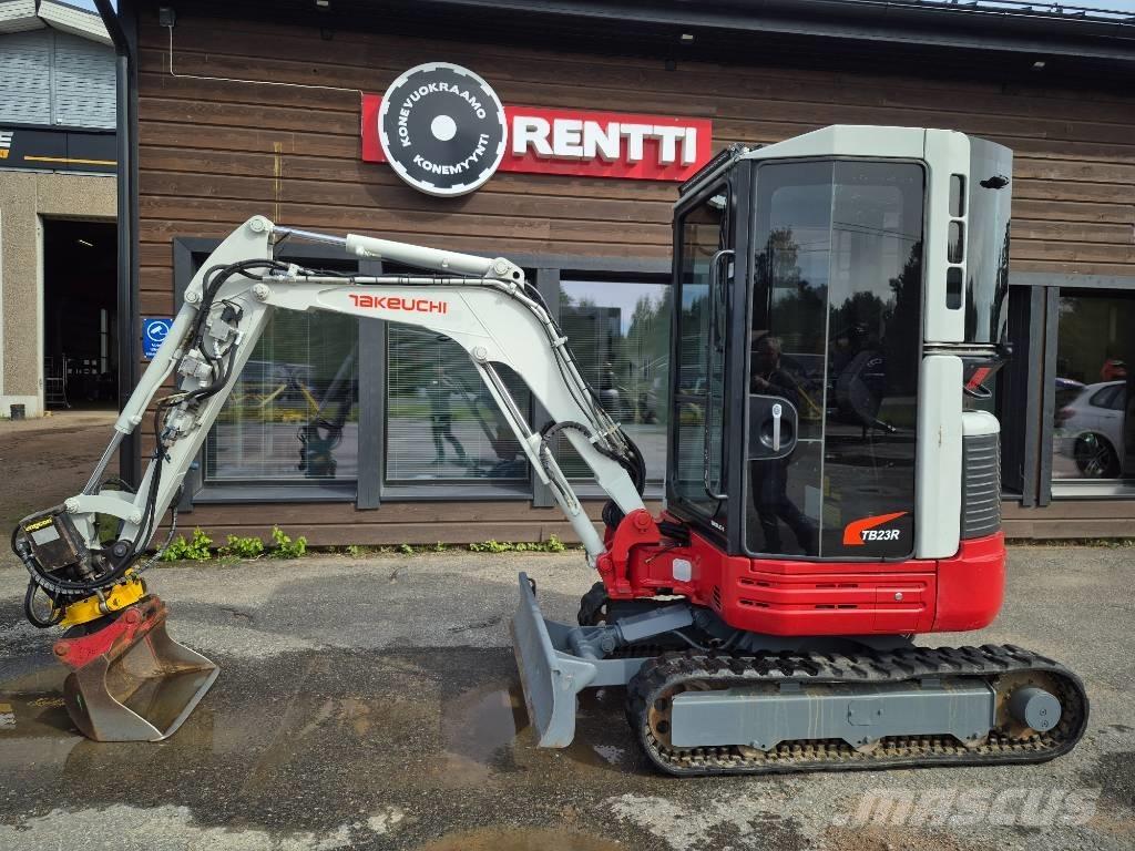 Takeuchi 23R 小型挖掘机