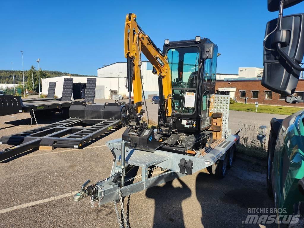 Sany 1.8 T Med Släp 小型挖掘机