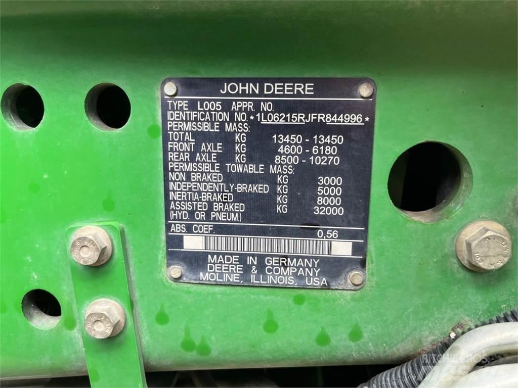 John Deere 6215R 拖拉机/农用车