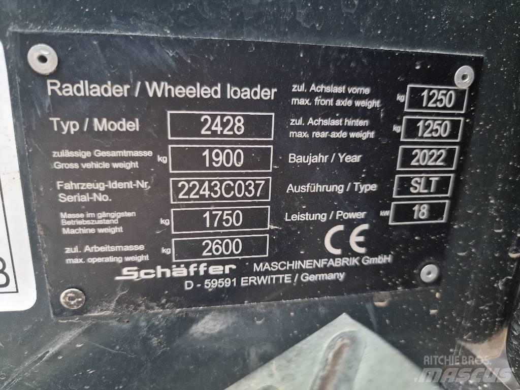 Schäffer 2428 SLT 轮式装载机