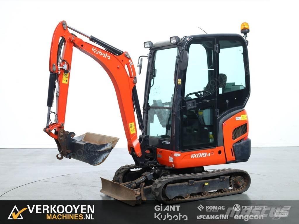 Kubota KX019-4 小型挖掘机