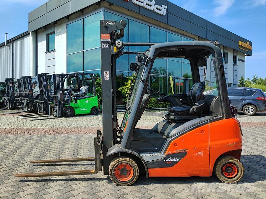 Linde H16T-01 天然气叉车