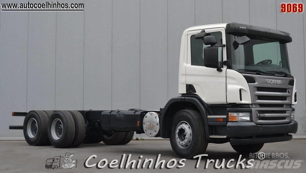Scania P 380  6x4 平板车